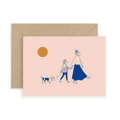 My Lovely Thing Carte Ombre Maman Garçon - Fashion