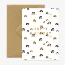 All The Way To Say Carte "Happy Birthday" Rainbow - Outlet