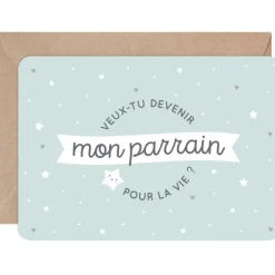 Zü Carte "Veux-tu devenir mon Parrain" - Hot