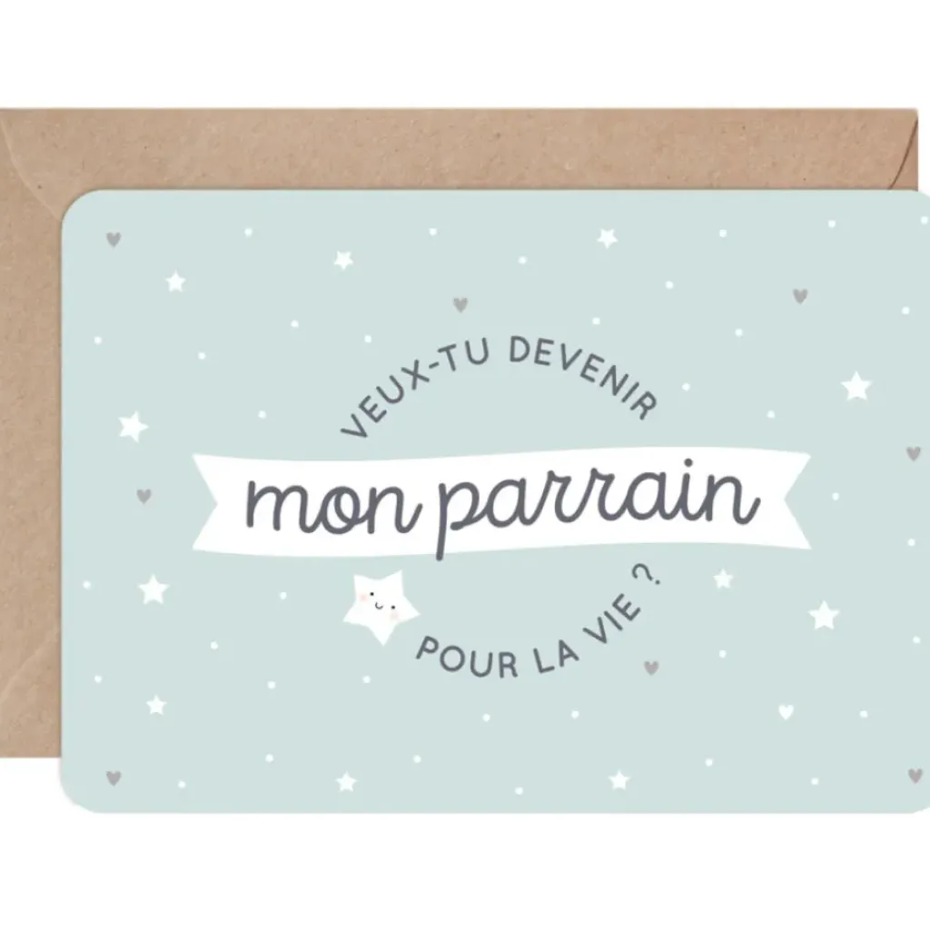 Zü Carte "Veux-tu devenir mon Parrain" - Hot