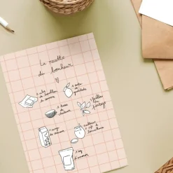 My Lovely Thing Carte Recette Bonheur - Hot