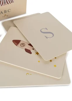 Konges Slojd Cartes d'Apprentissage Alphabet - Hot
