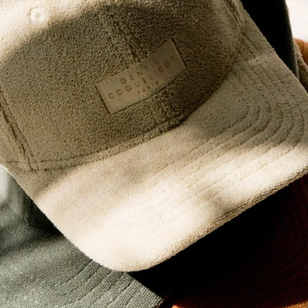 Gentil Coquelicot Paris Casquette Beige Éponge - Gentil Coquelicot New