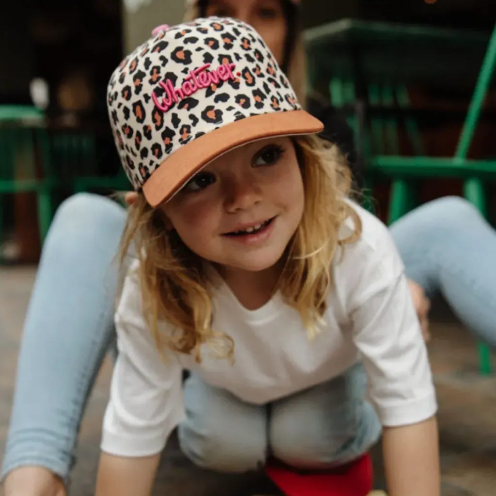 Hello Hossy Casquette Léopard Rose Kids - Best