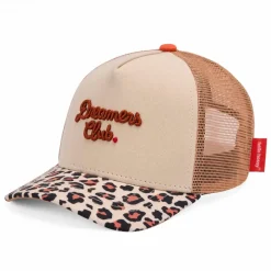 Hello Hossy Casquette Mums Léopard Dreamers Marron - Discount
