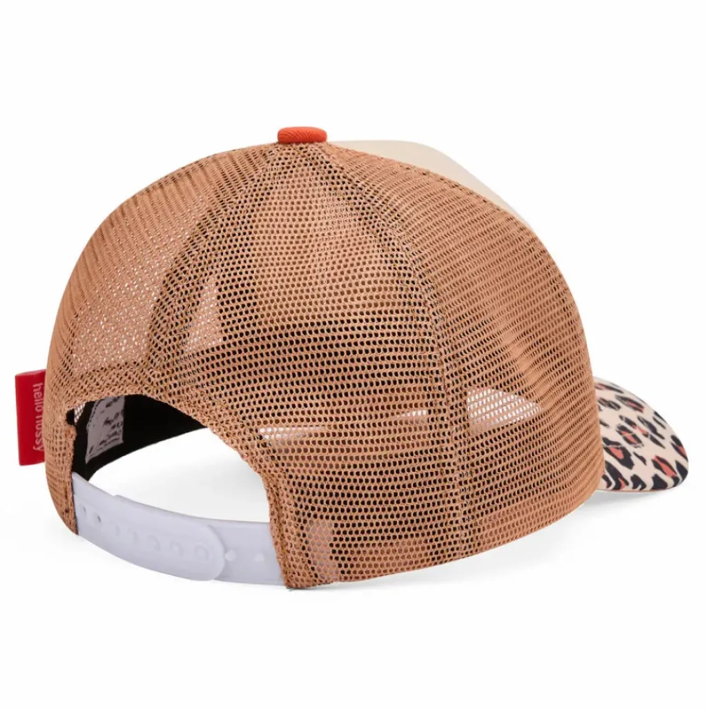 Hello Hossy Casquette Mums Léopard Dreamers Marron - Discount