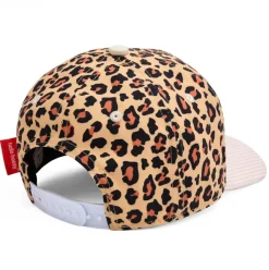 Hello Hossy Casquette Mums Léopard Rayé Écru - Fashion