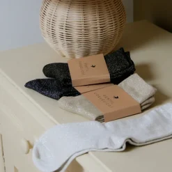 Gentil Coquelicot Chaussettes à Paillettes - Fashion