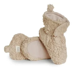Mushie chaussons Bébé Sherpa Beige - Online