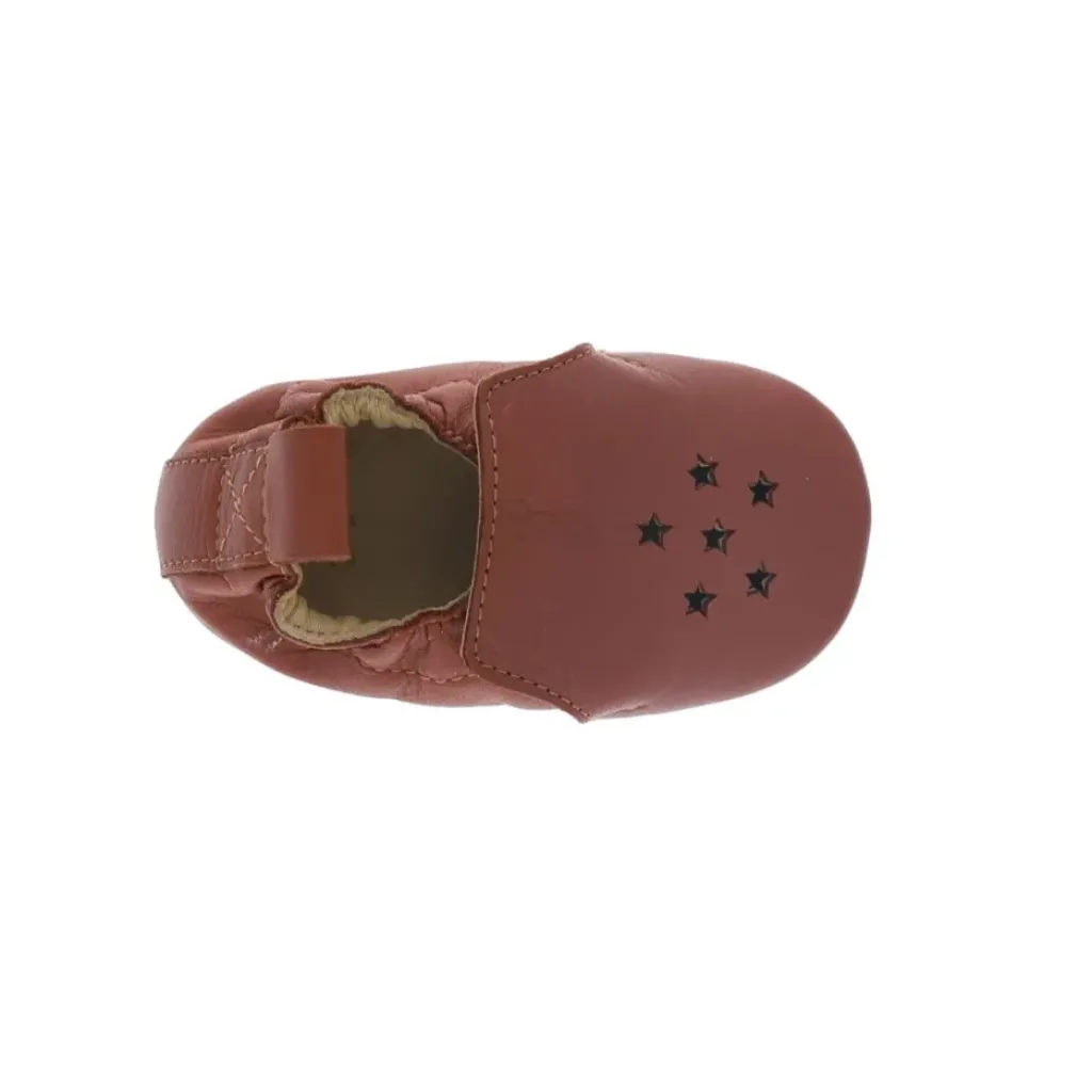 Petit Toi Chaussons Bébé Starlette Camel - New