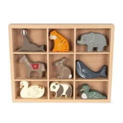 Konges Slojd Coffret Mini Animaux Bois - Online