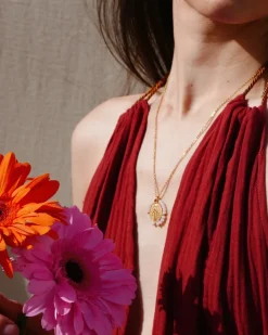 Palas Collier Santa Maria Rose Poudré - Sale