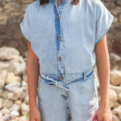 Marlot Paris Combinaison Marthe Denim - Outlet