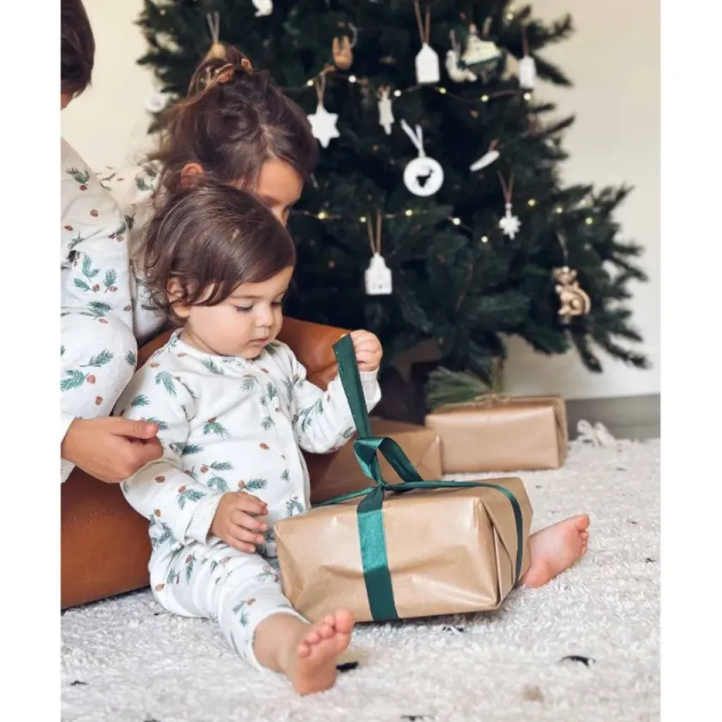 Bonjour Little Combinaison Velours Pine - Sale