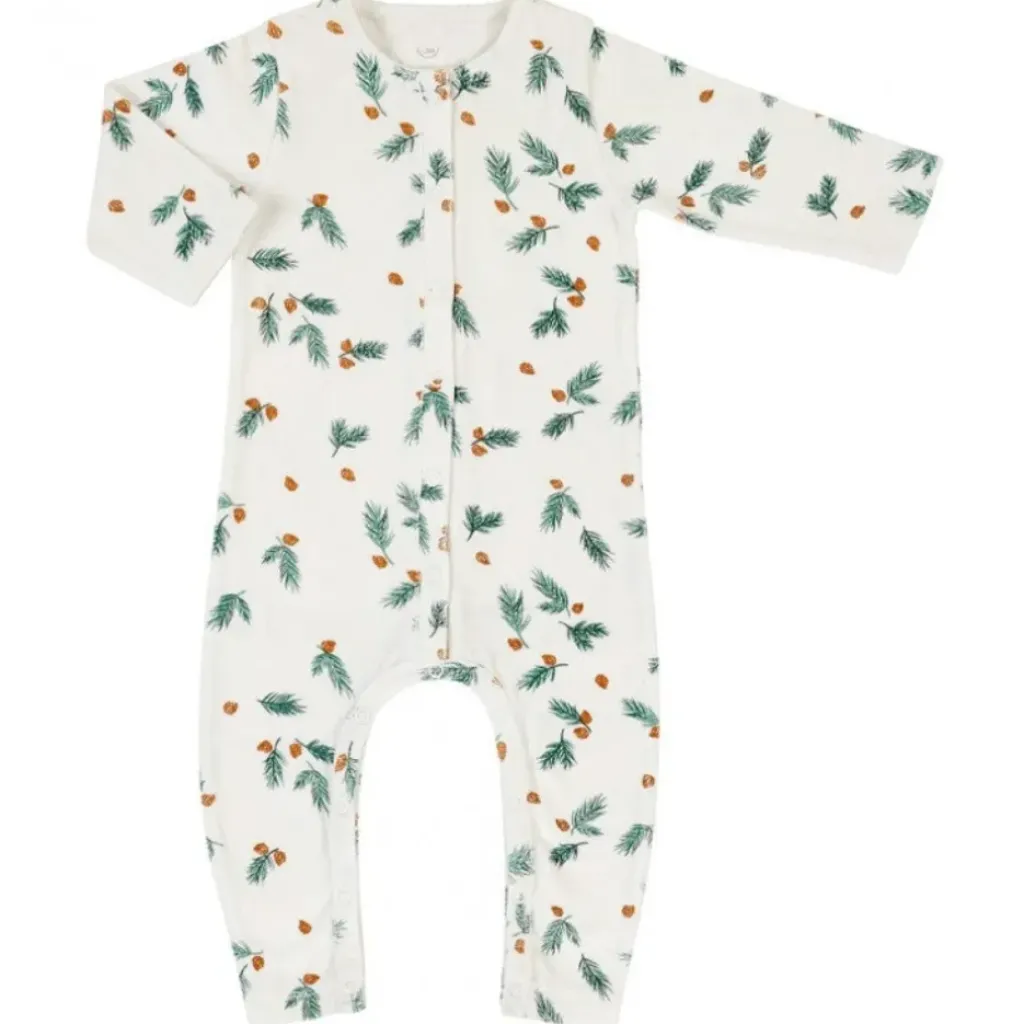 Bonjour Little Combinaison Velours Pine - Sale