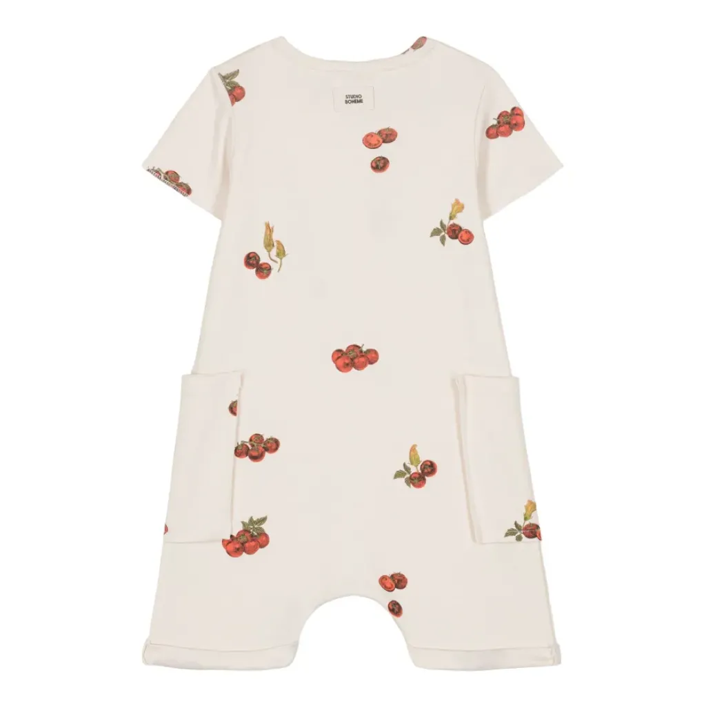 Studio Bohème Combi-Short Aimé Tomates - Outlet