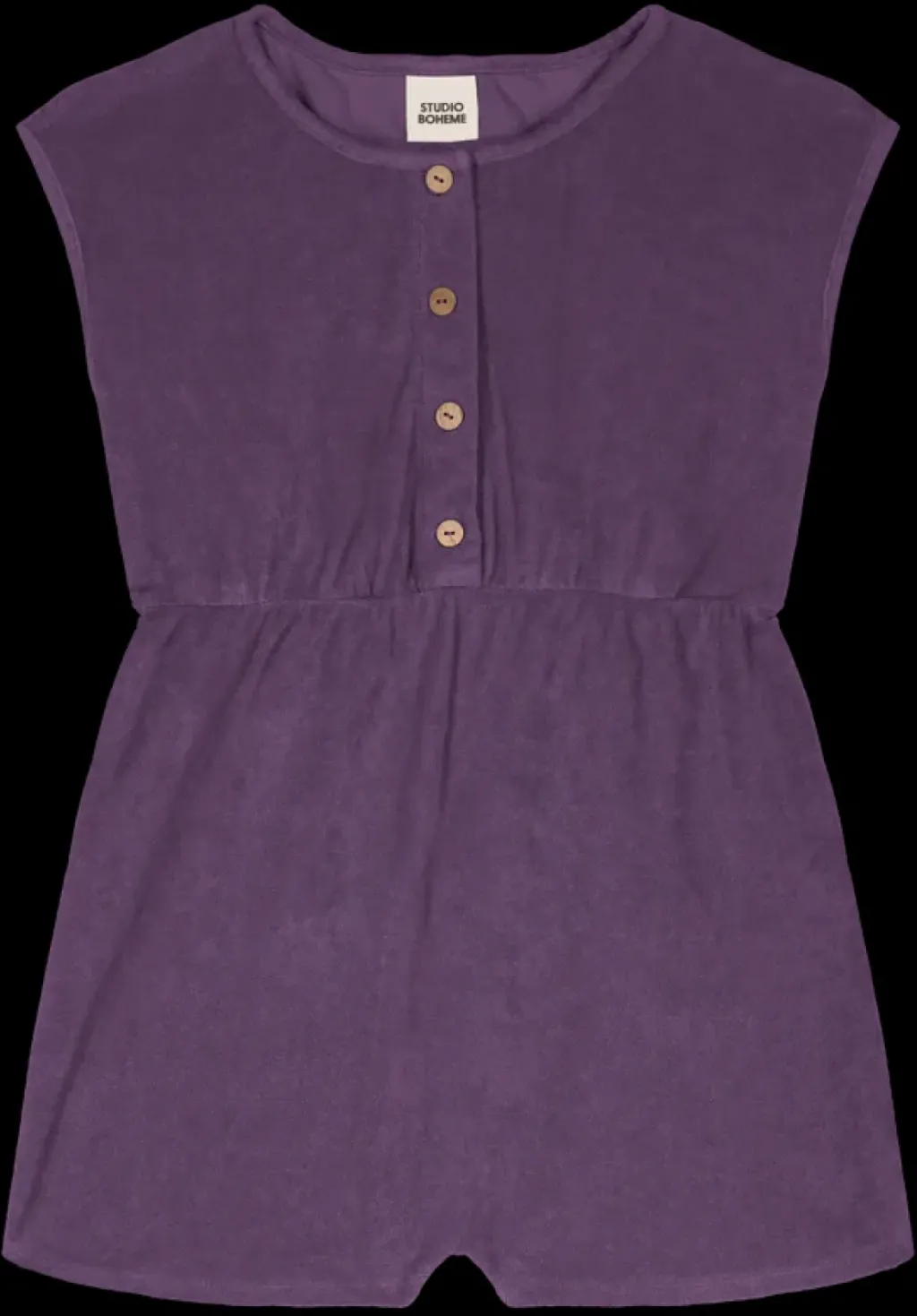 Studio Bohème Combishort Loulou Terry Grape Jam - New