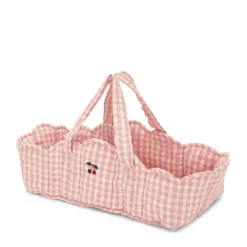 Konges Slojd Couffin pour Poupée Vichy Rose - New