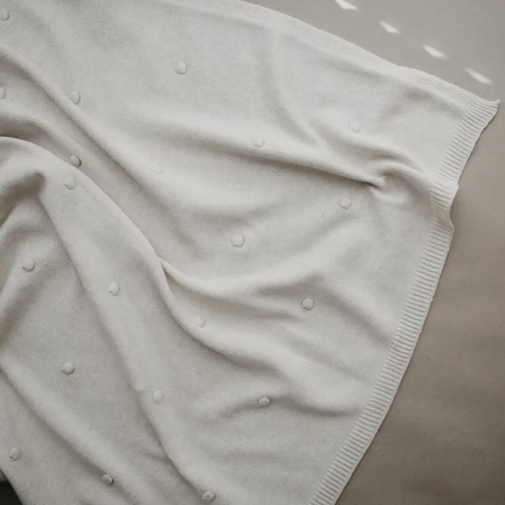 Mushie Couverture Blanche - Hot