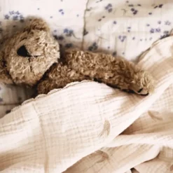 Gentil Coquelicot Couverture Hirondelles Macramé - Paris Best