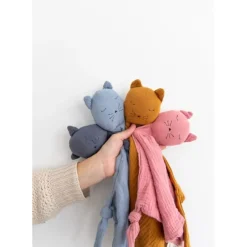 Petit Toi Doudou Chat Moutarde - Frisette New