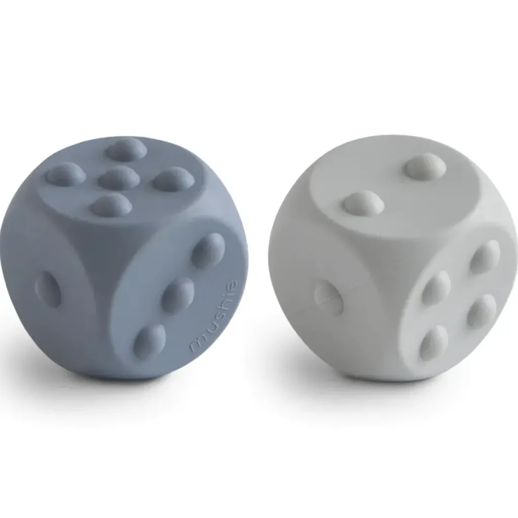 Mushie Dés Pop- It Tradewinds/Stone - Fashion