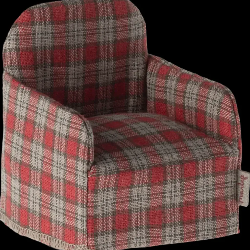 Maileg Fauteuil Vichy Rouge - Best