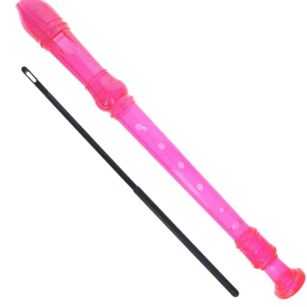 Mercredi Flûte à Paillettes Rose - New