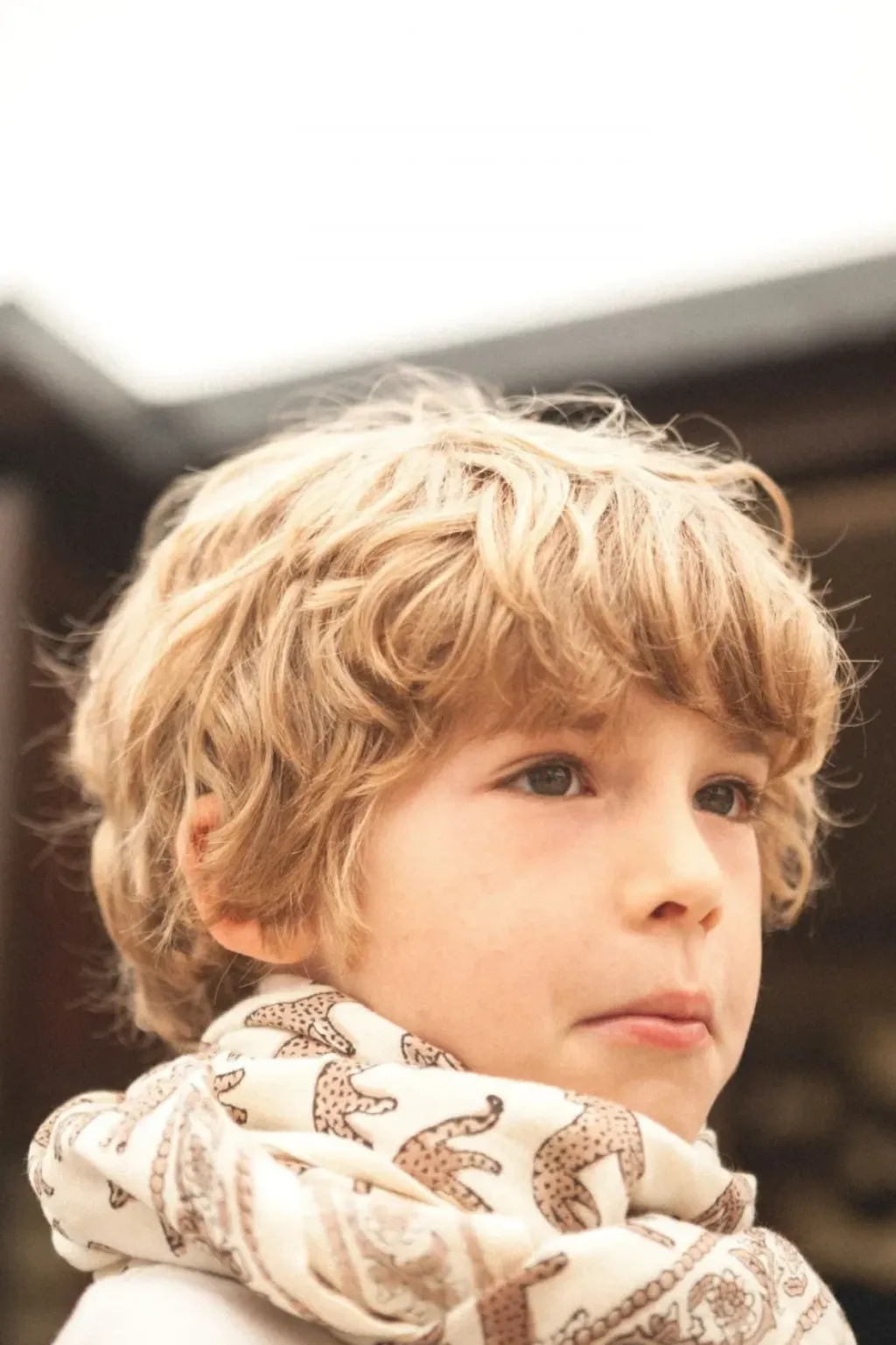 Apaches Collections Foulard Latika Bengale Latte - Clearance