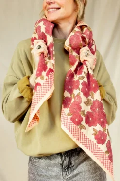 Apaches Collections Foulard Latika Bloom Macadamia - Sale