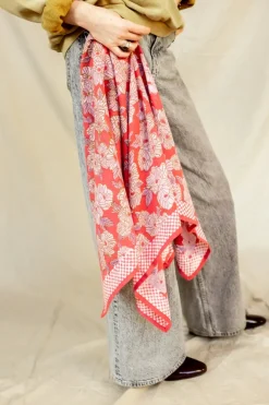 Apaches Collections Foulard Latika Bloom Magenta - Outlet