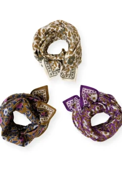 Apaches Collections Foulard Latika Cœur Tapenade - Best