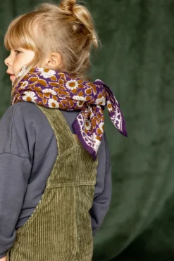 Apaches Collections Foulard Latika Cœur Violet - Sale