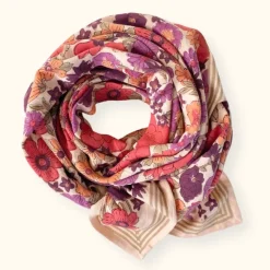 Apaches Collections Foulard Latika Joy Macadamia - Discount