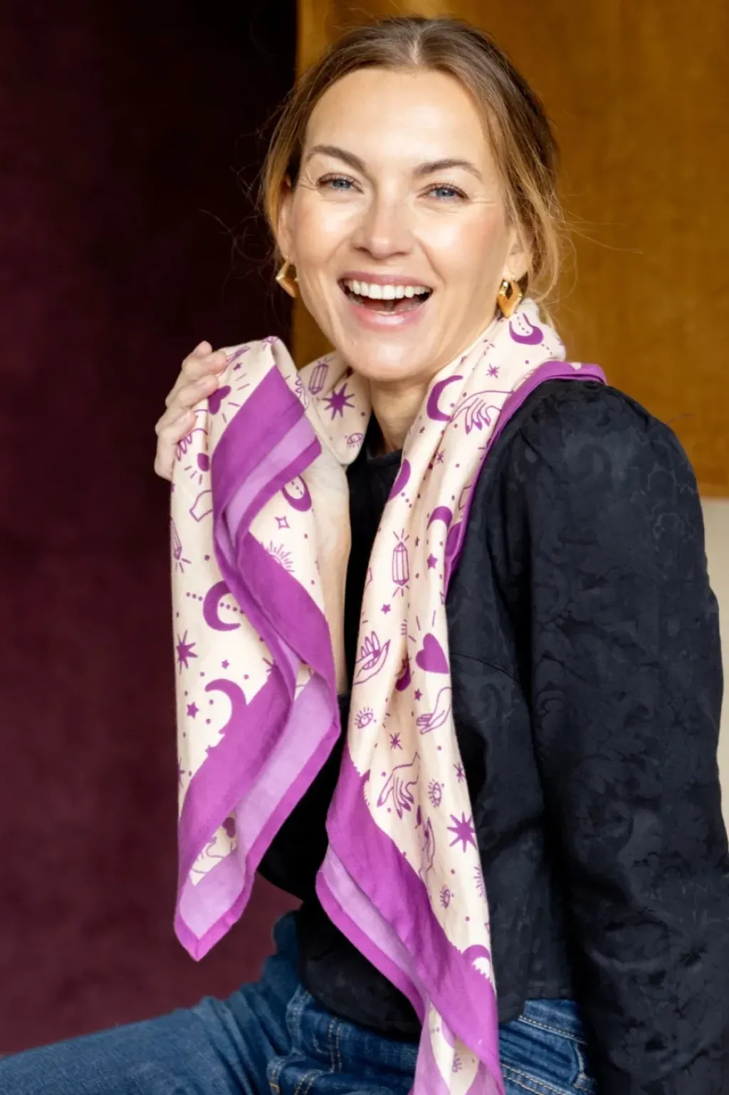 Apaches Collections Foulard Latika Karma Macadamia - Best