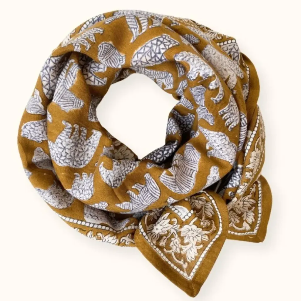 Apaches Collections Foulard Latika Ours Tapenade - Best