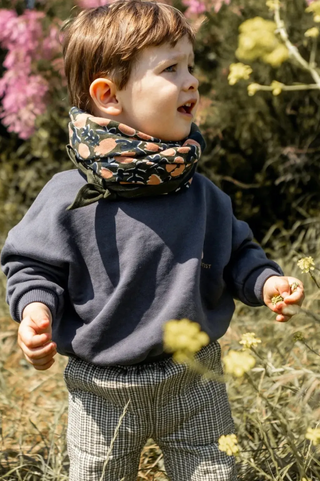 Apaches Collections Foulard Latika Tulipe Kaki - Fashion