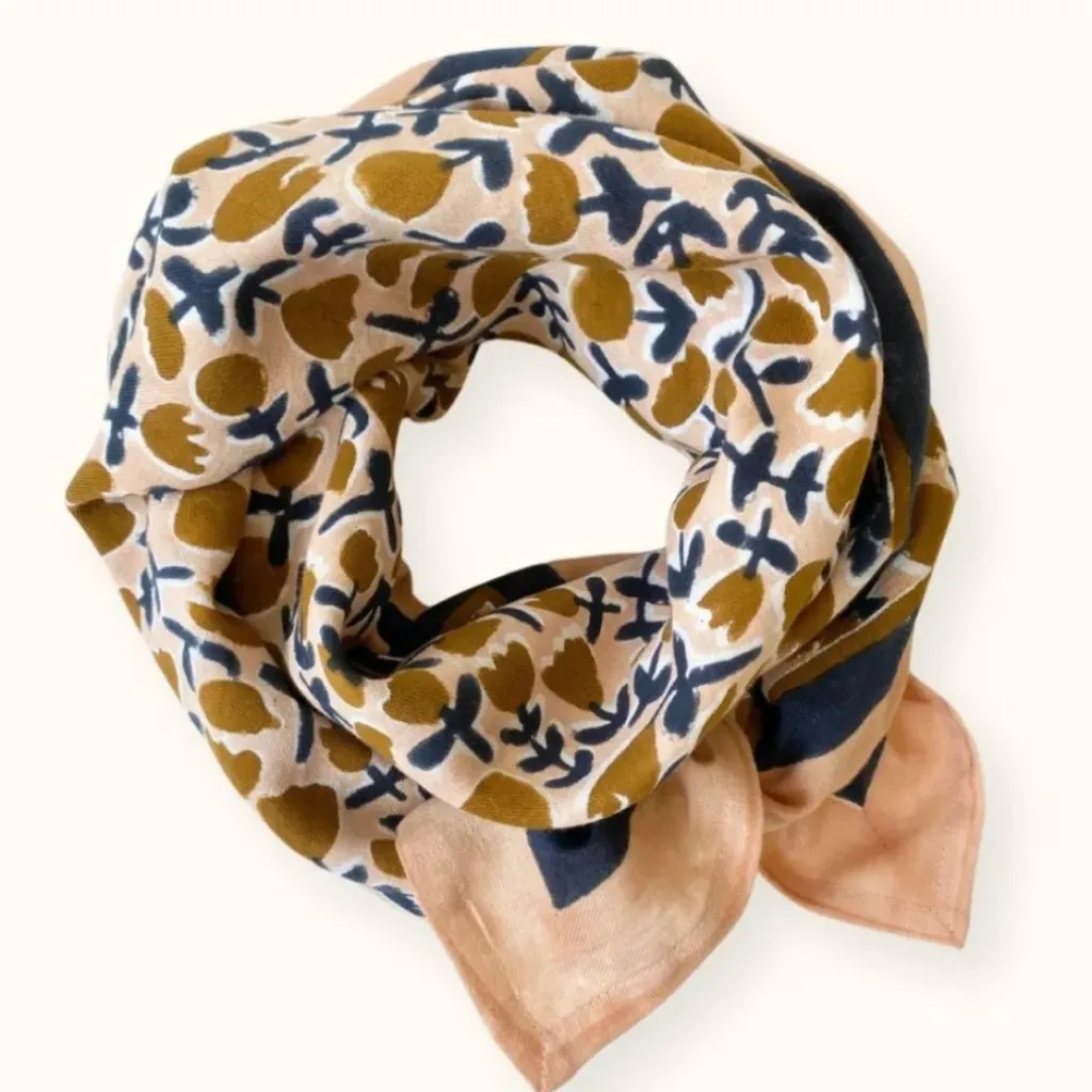Apaches Collections Foulard Latika Tulipe Macadamia - Fashion