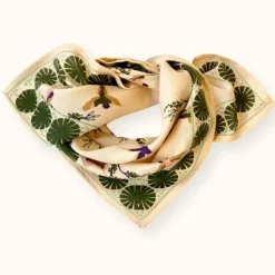 Apaches Collections Foulard Manika Cerisier Kaki - Outlet