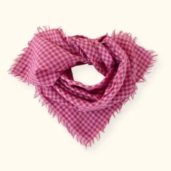 Apaches Collections Foulard Manika Khadi Fuchsia - Fashion