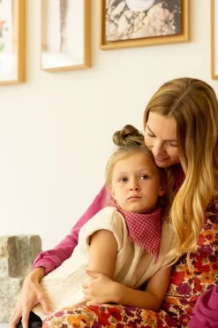 Apaches Collections Foulard Manika Khadi Fuchsia - Fashion