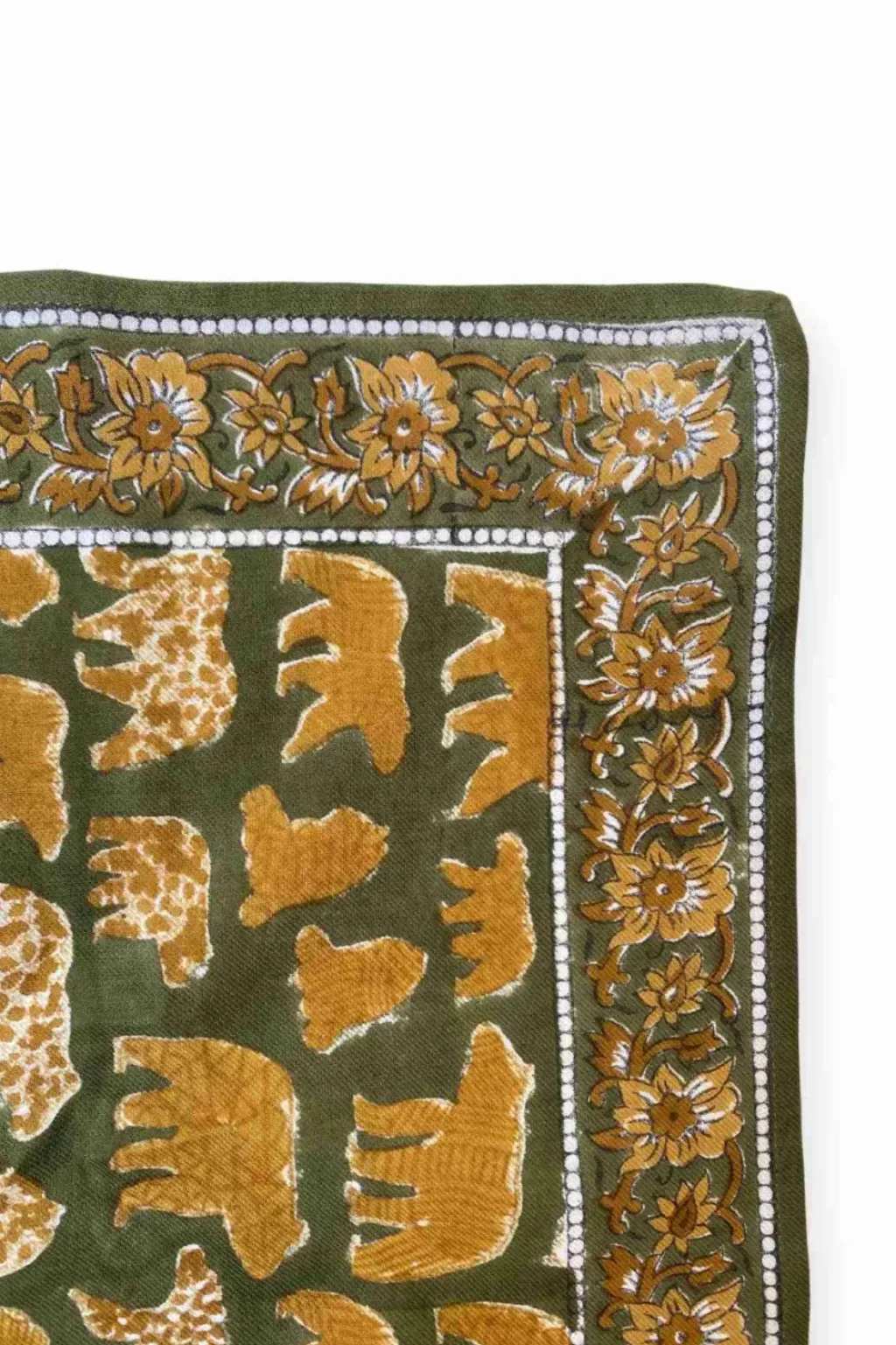 Apaches Collections Foulard Manika Ours Kaki - Outlet