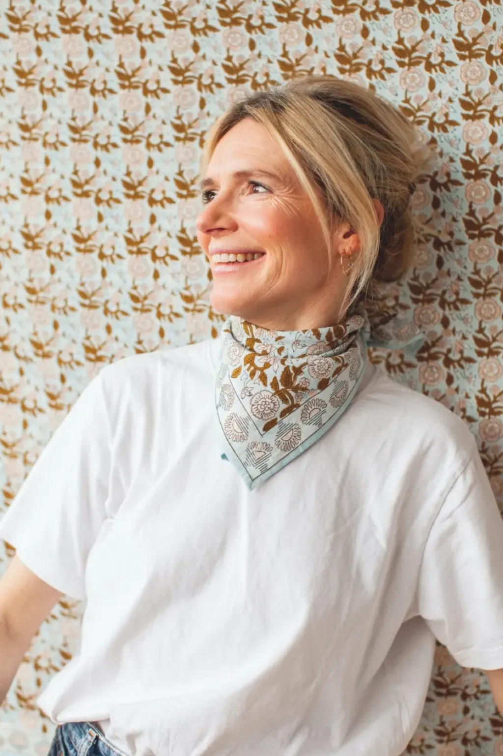 Apaches Collections Foulard Manika Soleil Piscine - New