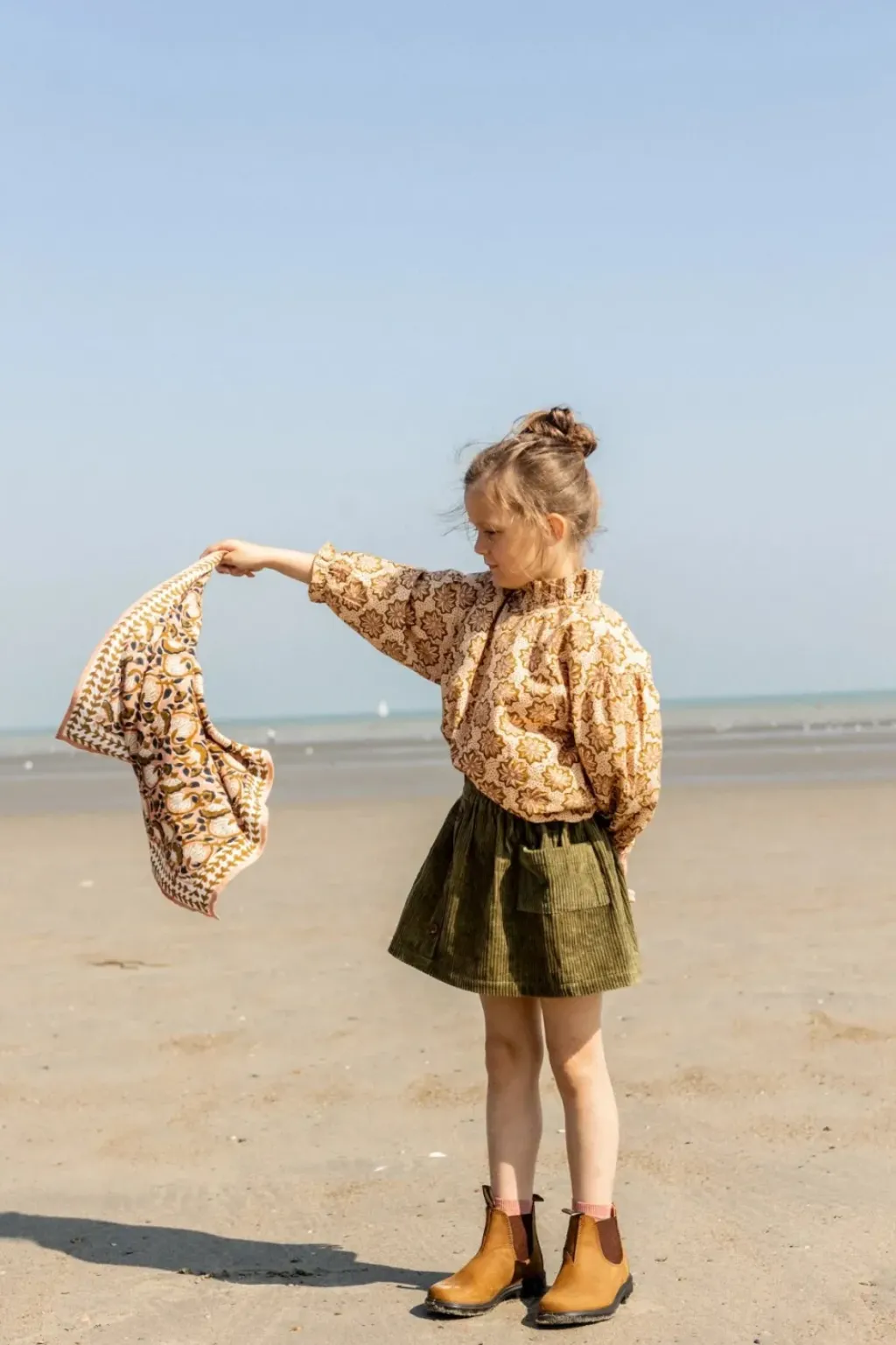 Apaches Collections Foulard Manika Éventail Blush - Fashion