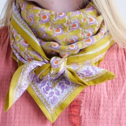 Bonheur du Jour Foulard Victorian Absynthe - Discount