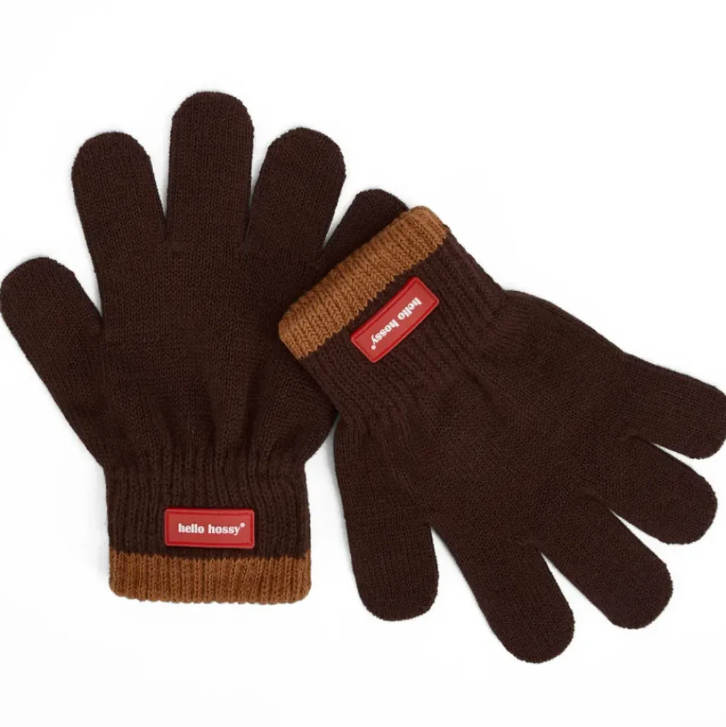 Hello Hossy Gants Handy Chocolate - Fashion