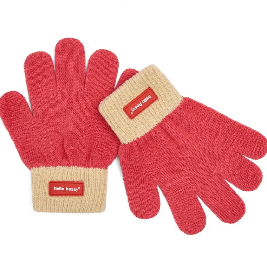 Hello Hossy Gants Handy Framboise - Fashion