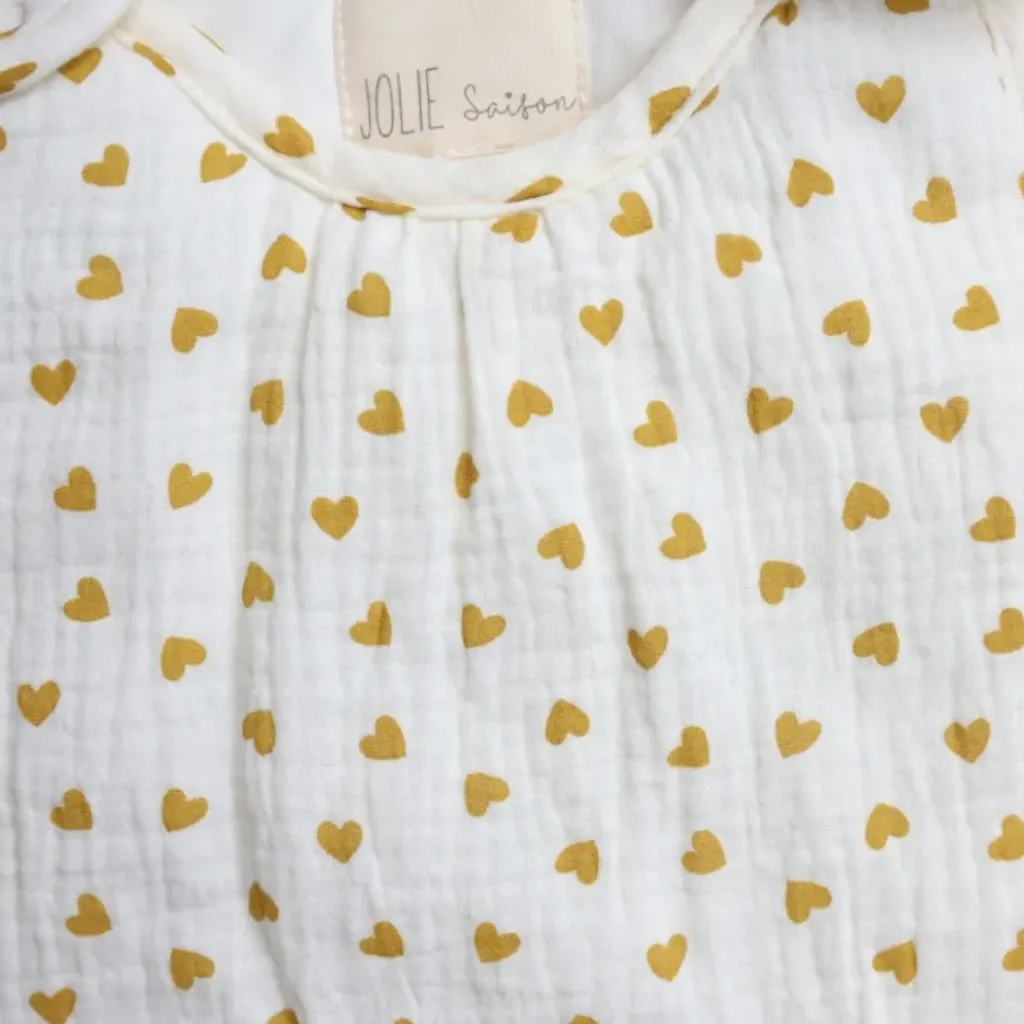 Petit Toi Gigoteuse Cœur Moutarde - Fashion