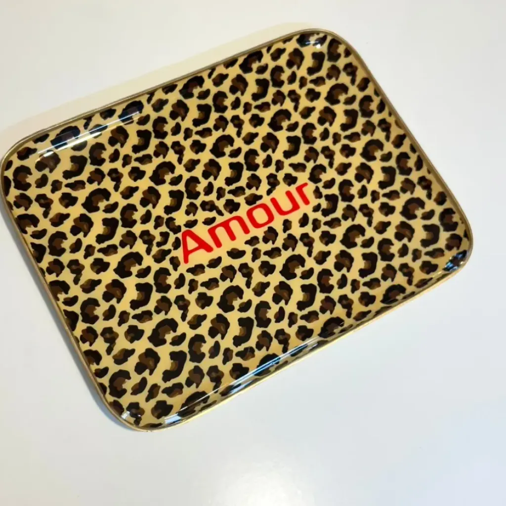 Cabinet Mode Thérapie Paris Grand Plateau Léopard Amour - Cabinet Mode Thérapie Outlet