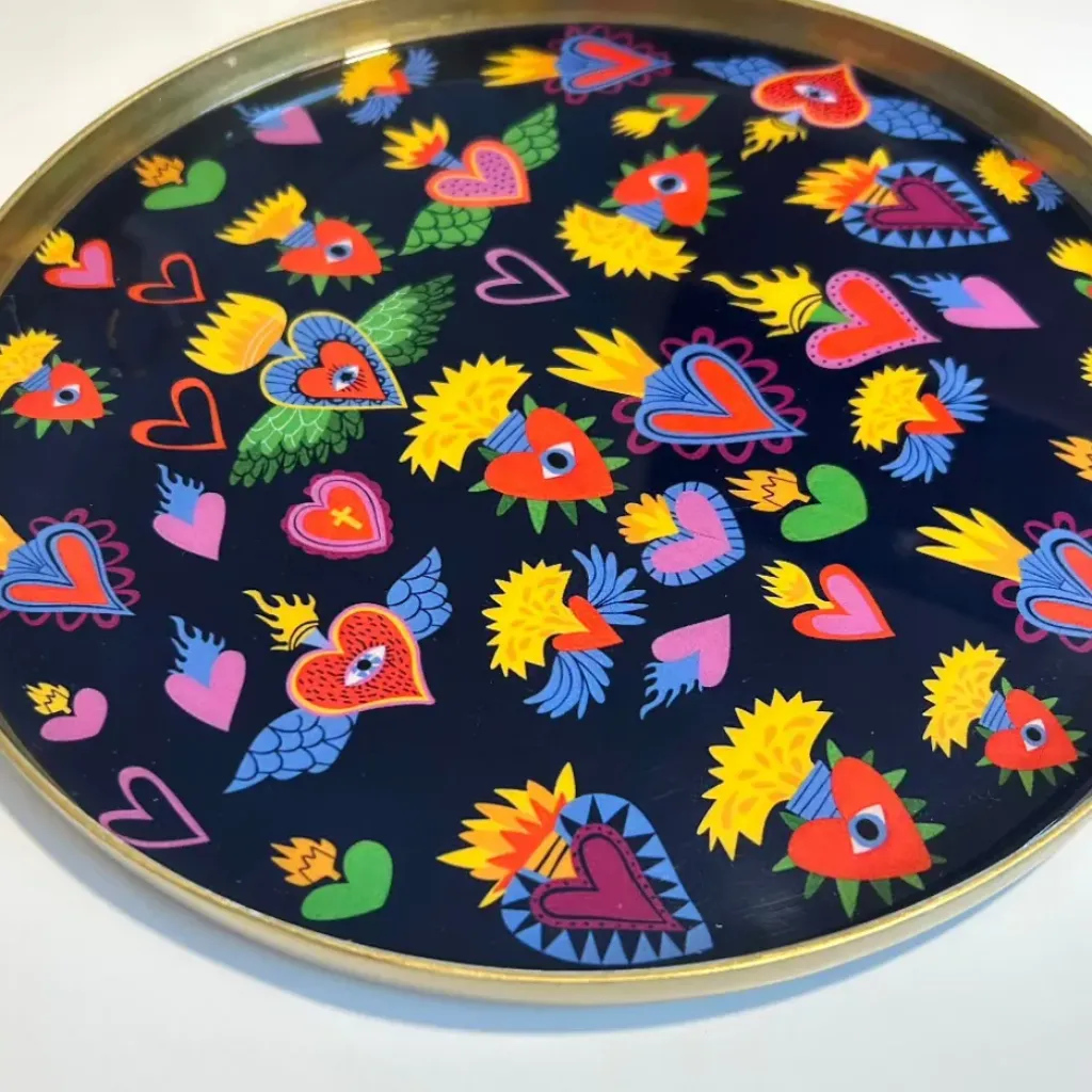 Cabinet Mode Thérapie Paris Grand Plateau Rond Porte-Bonheur - Cabinet Mode Thérapie Sale